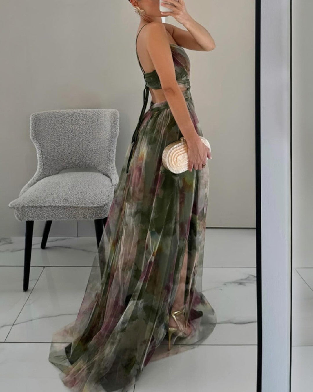 Elena | Eleganță Florală în Rochie Maxi (EDIȚIE LIMITATĂ!)