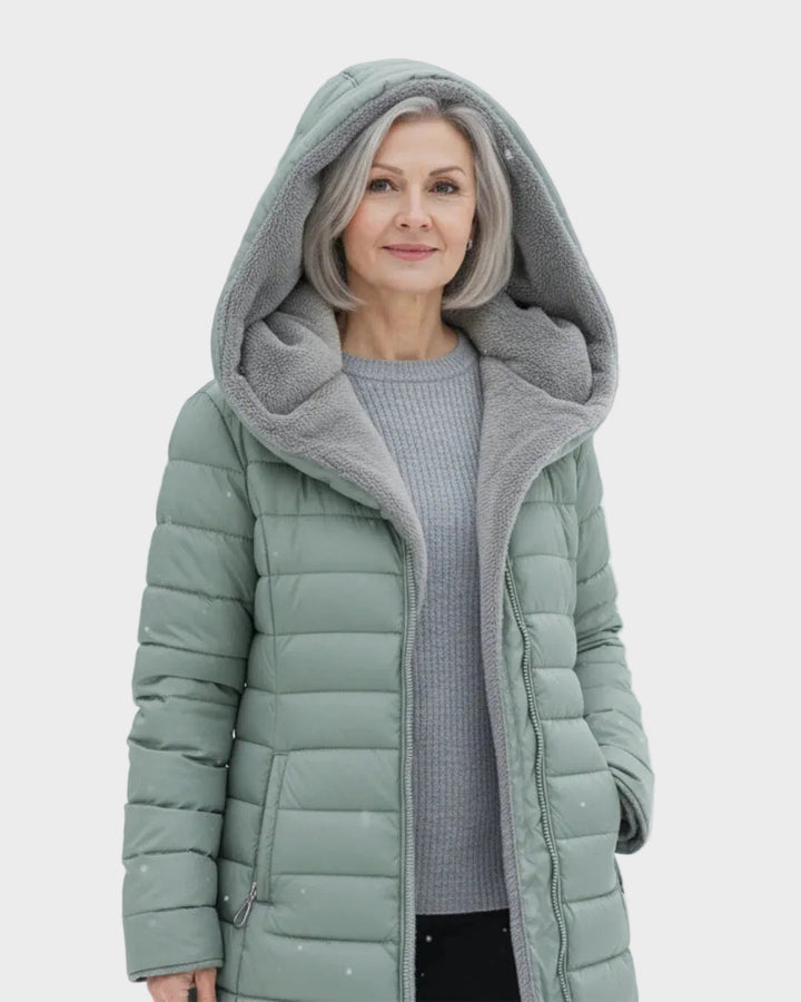 Olivia | Palton de iarnă matlasat