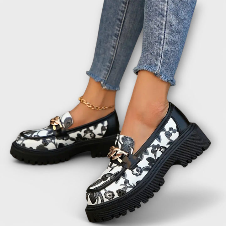 Sandra - Mocăsini Retro Eleganți