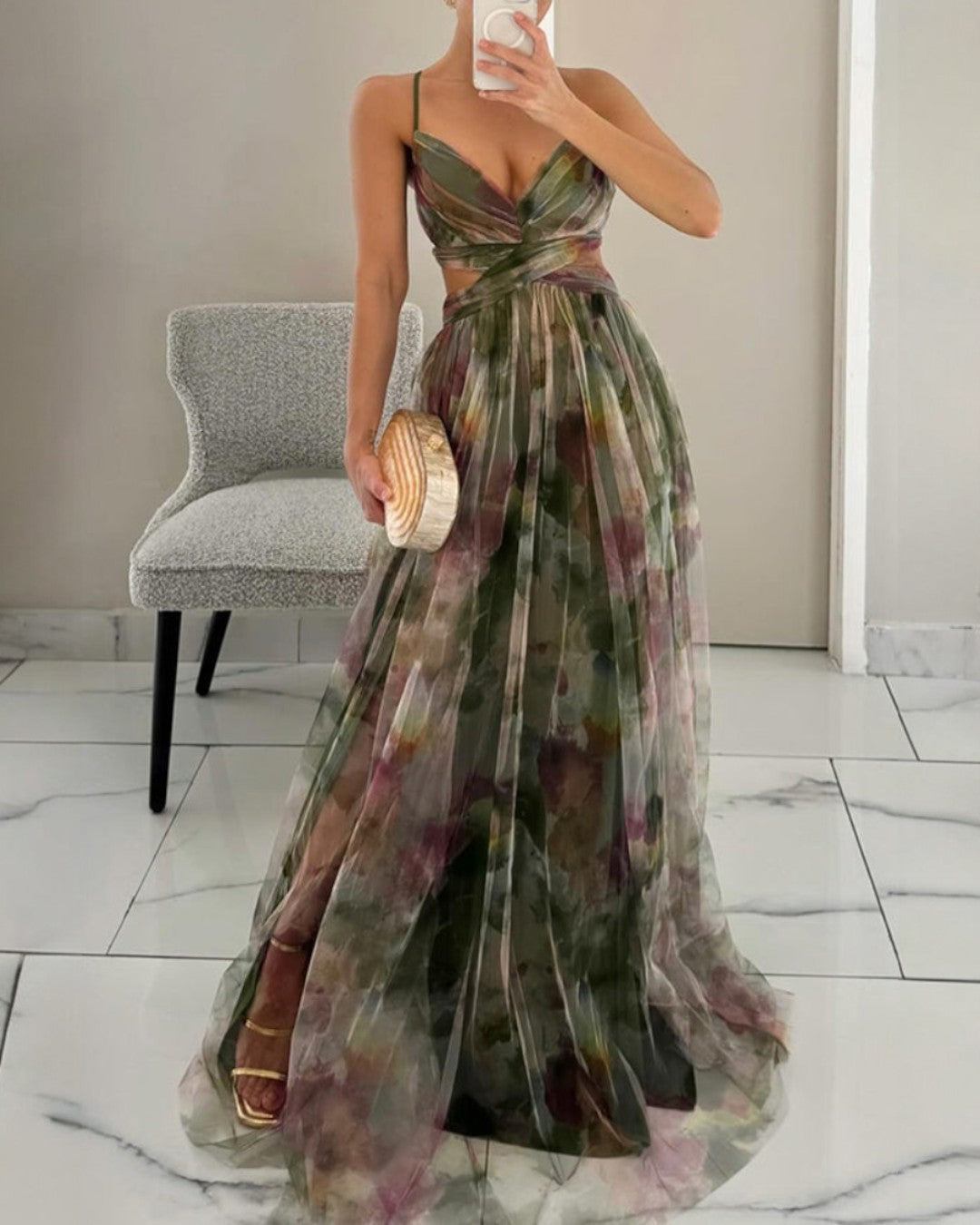 Elena | Eleganță Florală în Rochie Maxi (EDIȚIE LIMITATĂ!)