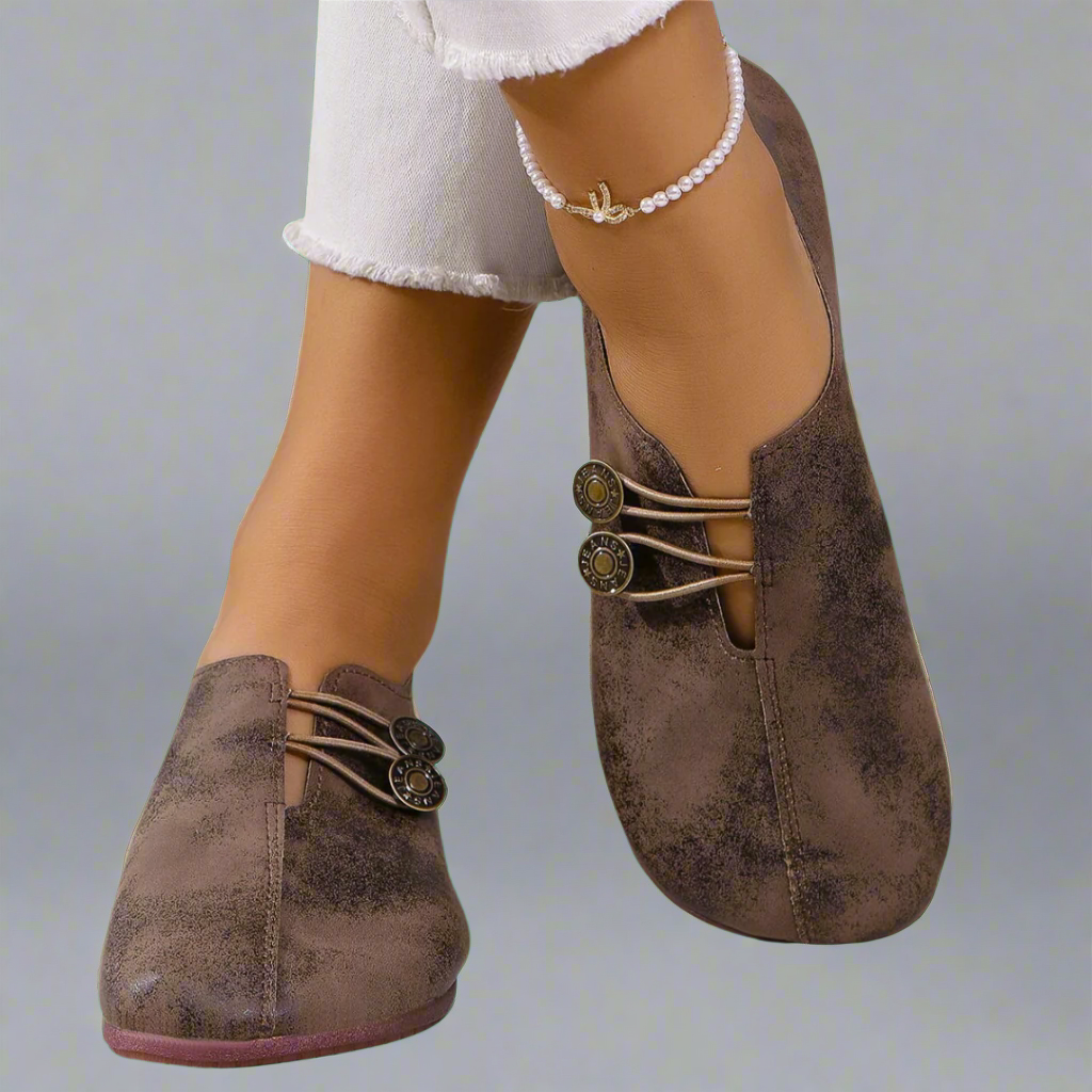 Kreszentia | Mocasini din piele de capră premium