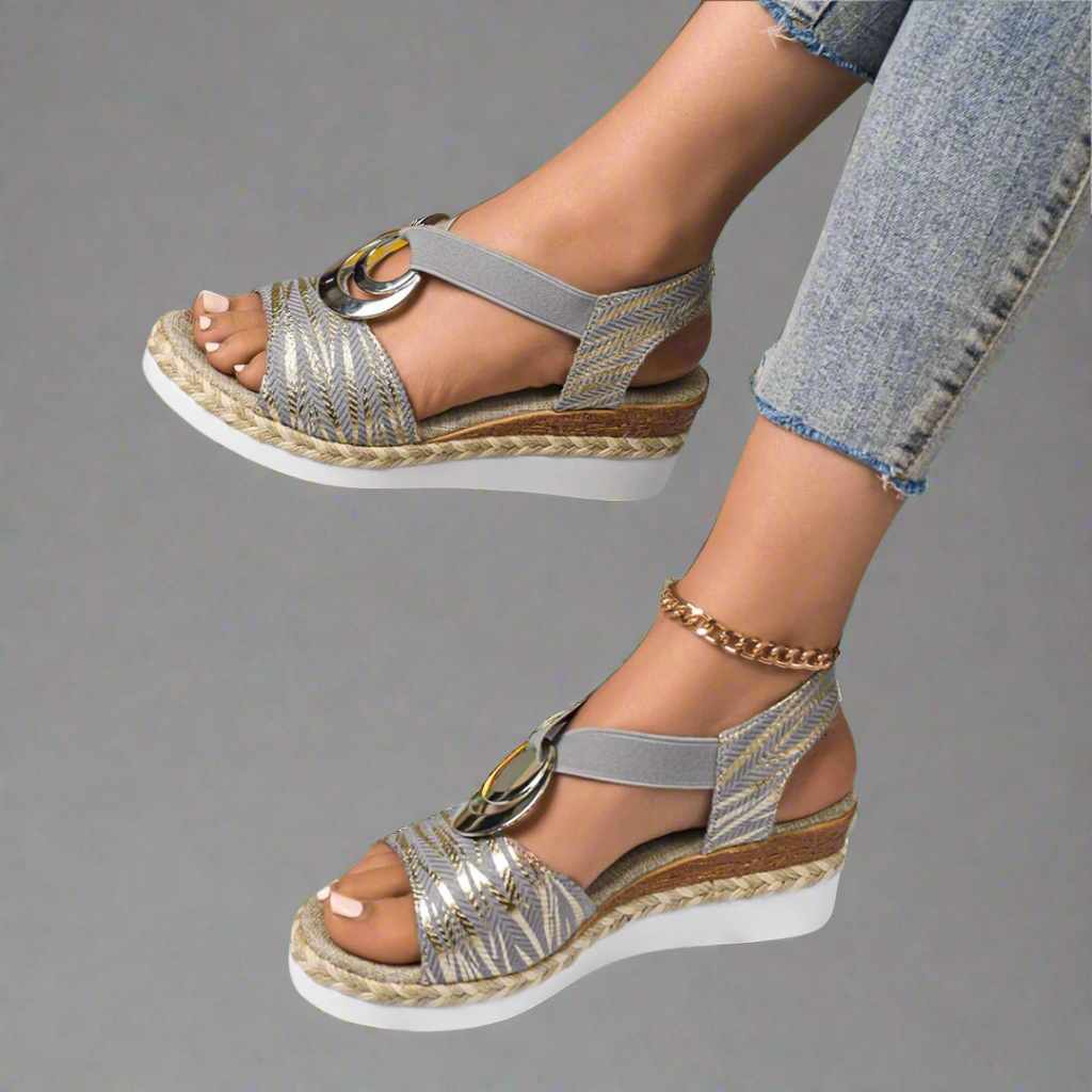 Klarisse | Sandale Ortopedice Premium în Formă de Lună pentru Confort Perfect