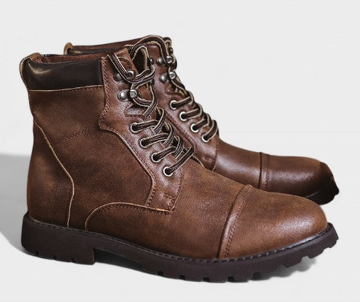 Colton™ | Botine din piele pentru bărbați premium