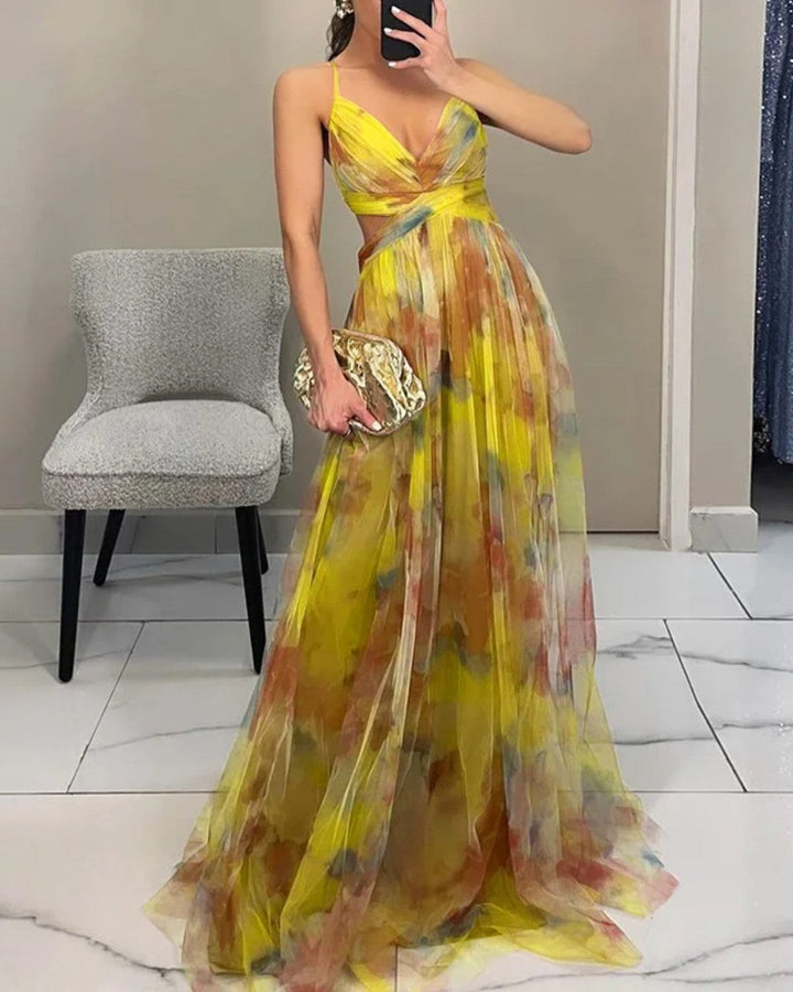 Elena | Eleganță Florală în Rochie Maxi (EDIȚIE LIMITATĂ!)