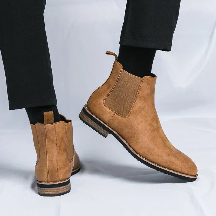 Kayden™ | Botine Chelsea din piele